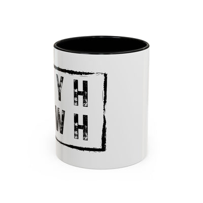 The Collins Kids - YHWH - Accent Coffee Mug (11, 15oz)