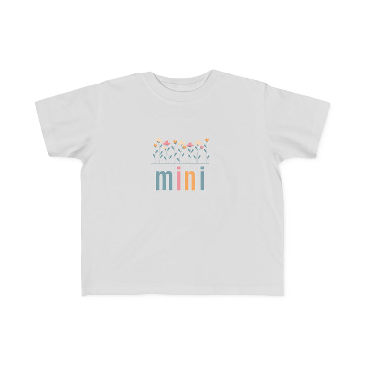 Flower Power - Mini - Toddler's Fine Jersey Tee