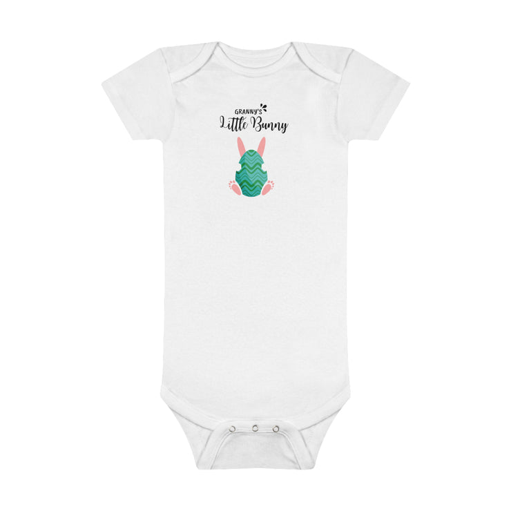 Grannys little bunny Easter Baby Short Sleeve Onesie®