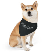 HOMEBODY - Black Pet Bandana Collar