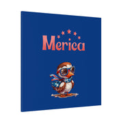 Red, White, And Blue - 4th of July - Merica Flyin Eagle Canvas, Stretched, 0.75"