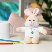 Hoppy Easter Little bunny Stuffed Animals with Tee