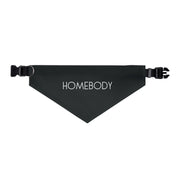 HOMEBODY - Black Pet Bandana Collar