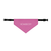 HOMEBODY - Pink Pet Bandana Collar