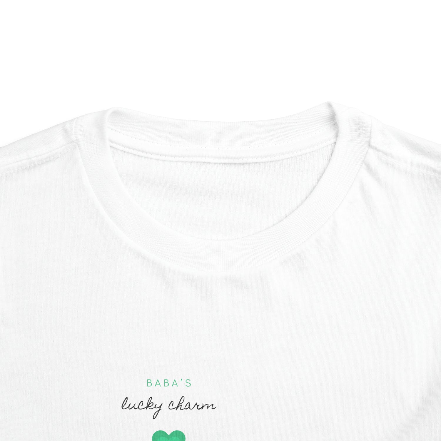 BABA’S Lucky Charm matching Toddler Short Sleeve Tee