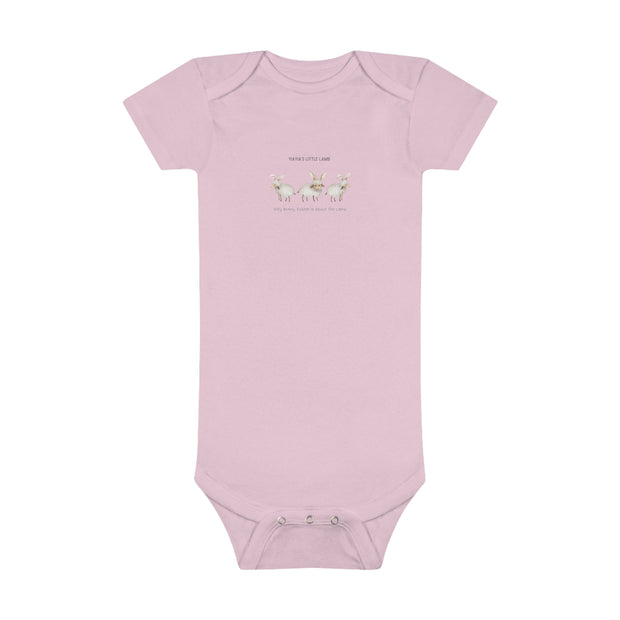 YIAYIAS Little Lamb - Baby Short Sleeve Onesie®