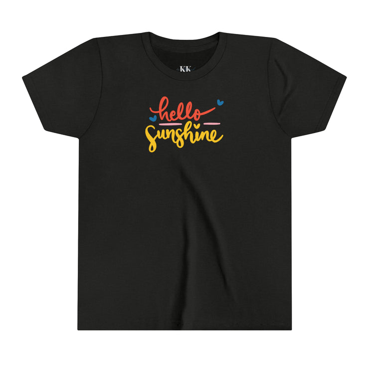 Hello Sunshine - give back - Youth Short Sleeve Tee