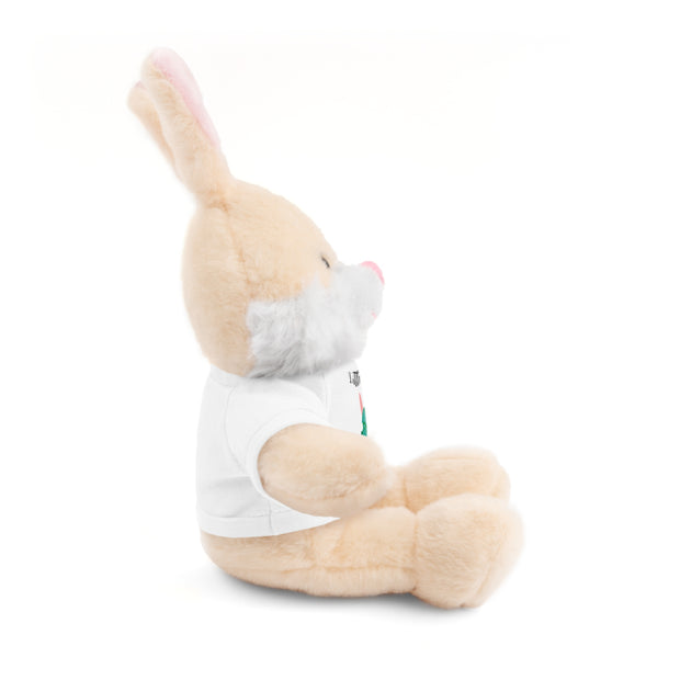 Hoppy Easter Little bunny Stuffed Animals with Tee