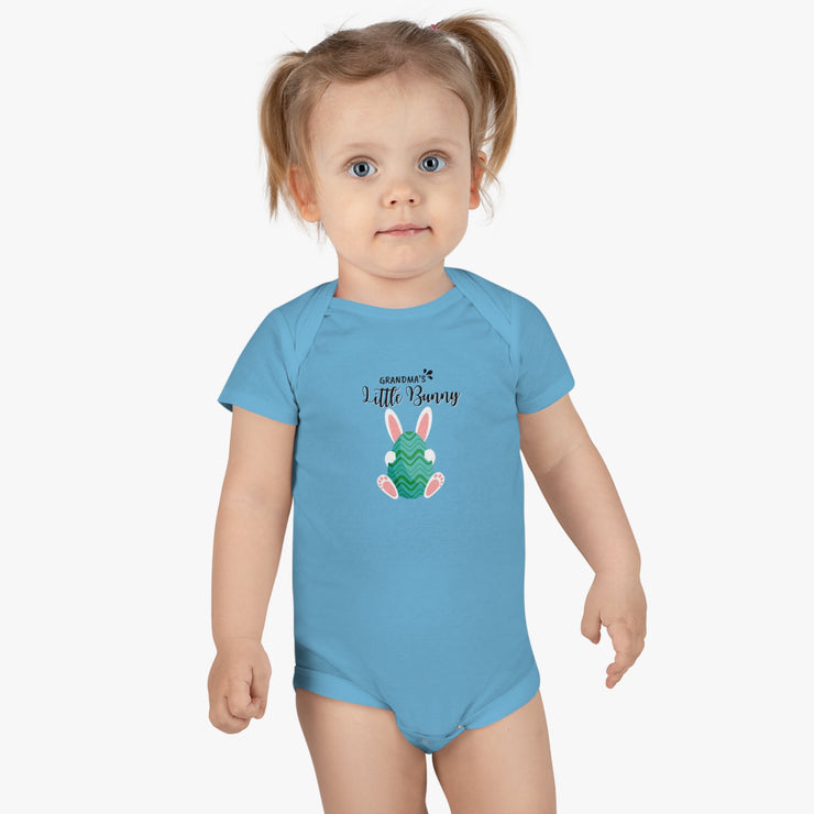 Grandmas little bunny Easter Baby Short Sleeve Onesie®