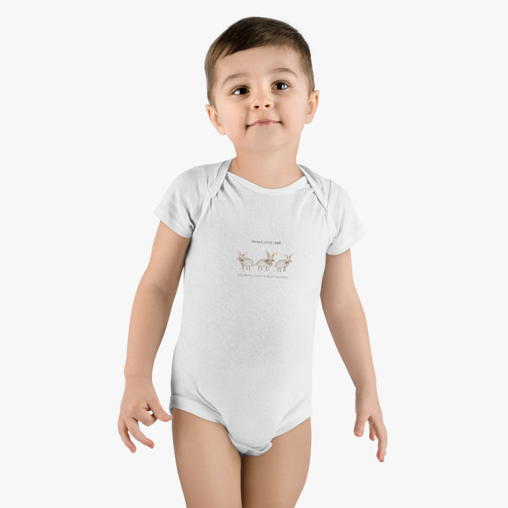 YIAYIAS Little Lamb - Baby Short Sleeve Onesie®