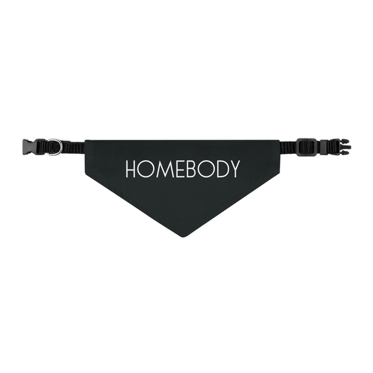 HOMEBODY - Black Pet Bandana Collar