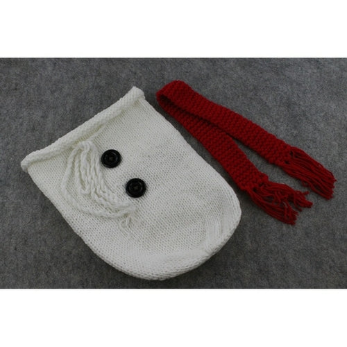 Newborn Christmas Snowman Photography Props Wrap