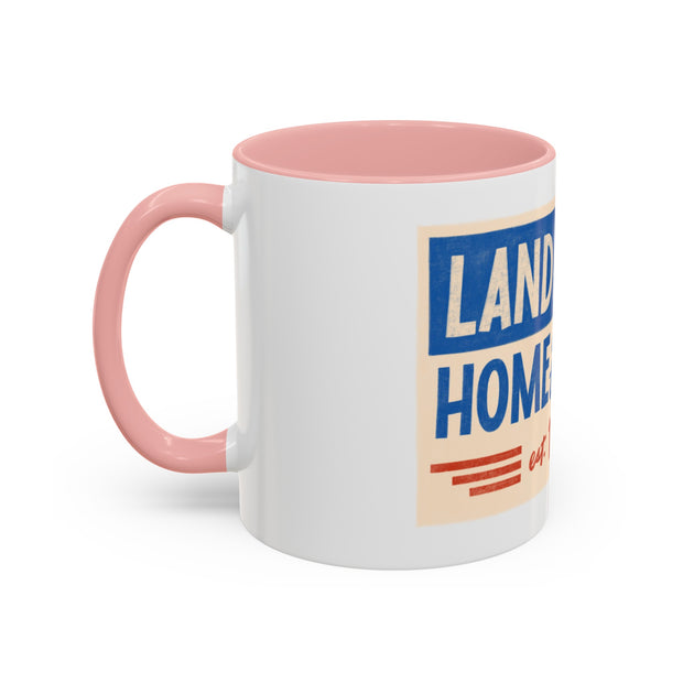 Red, White, And Blue - 4th of July - Land of the Free Home of the Brave - Coffee Mug (11, 15oz)