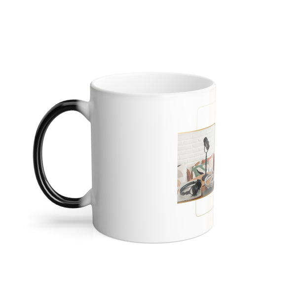 Good Morning Mam Podcast - Color Morphing Mug, 11oz