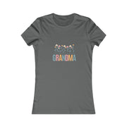 GRANDMA Flower Power matching Mini, Mama, Auntie, Mimi, Nana Women's Favorite Tee