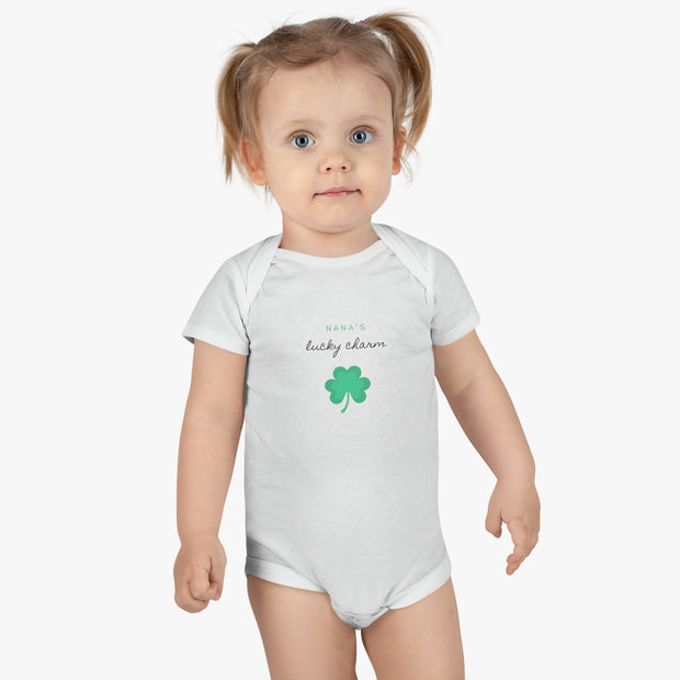 NANA’S Lucky Charm Baby Short Sleeve Onesie®