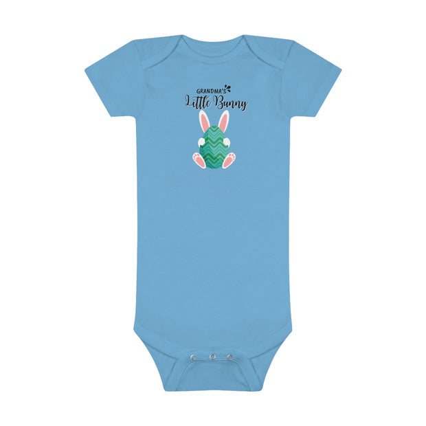 Grandmas Little Bunny Baby Short Sleeve Onesie®