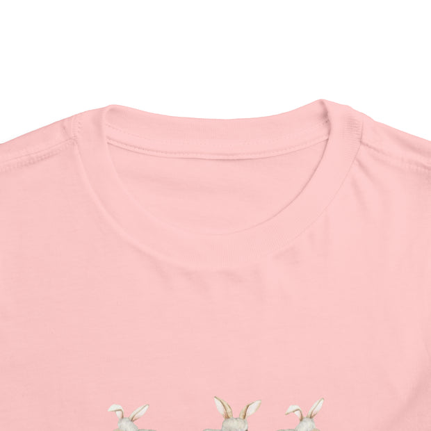 Silly Bunny, Easter is About The Lamb - Toddler Short Sleeve Tee