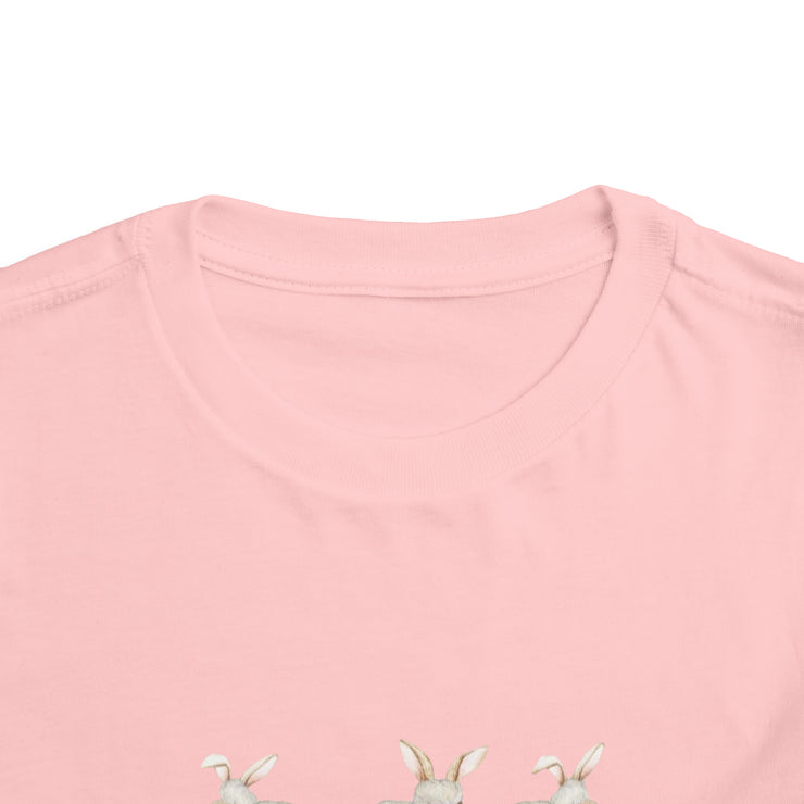 Silly Bunny, Easter is About The Lamb - Toddler Short Sleeve Tee