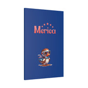 Red, White, And Blue - 4th of July - Merica Flyin Eagle Canvas, Stretched, 0.75"