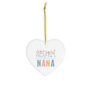 NANA Ceramic Ornament, 4 Shapes