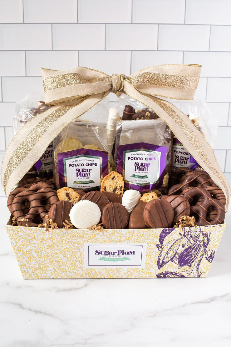 Chocolate Kilimanjaro Gift Basket – 40 Gourmet Pieces | Perfect for