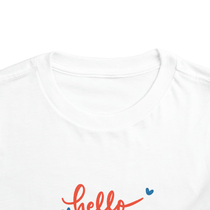 Hello Sunshine - Give Back - Toddler Short Sleeve Tee