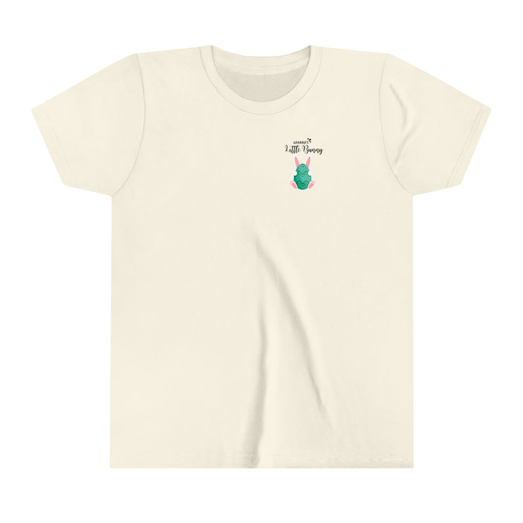 Grannys Little Bunny Easter Youth Short Sleeve Tee