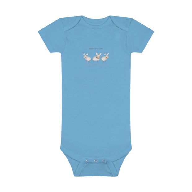 YIAYIAS Little Lamb - Baby Short Sleeve Onesie®