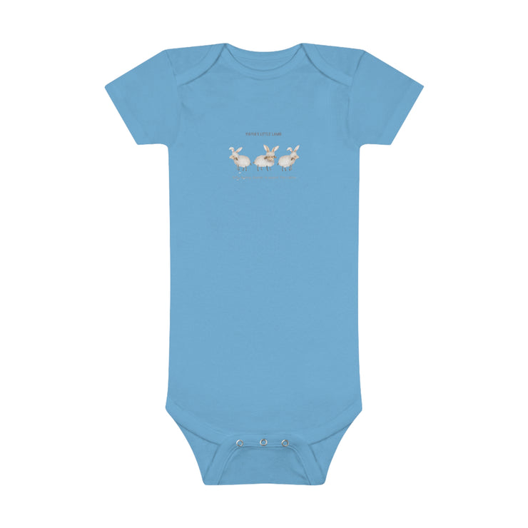 YIAYIAS Little Lamb - Baby Short Sleeve Onesie®