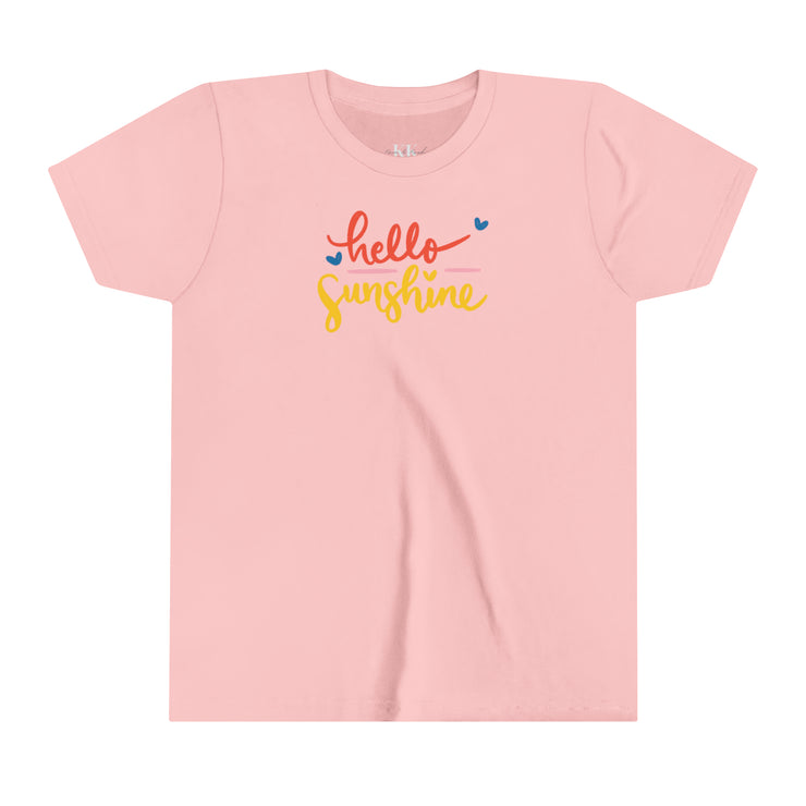 Hello Sunshine - give back - Youth Short Sleeve Tee