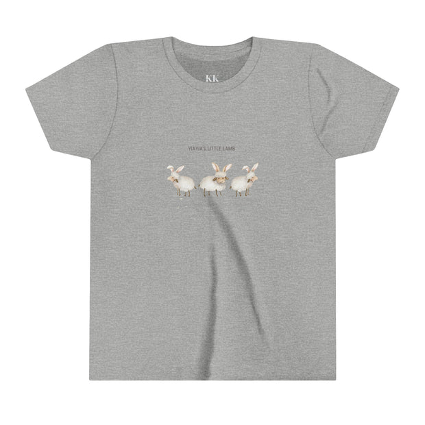 Yiayias little lamb - Youth Short Sleeve Tee