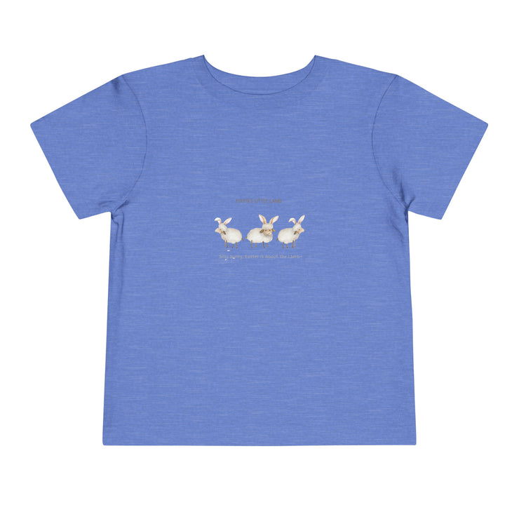 Yiayias little lamb - Easter - Toddler Short Sleeve Tee