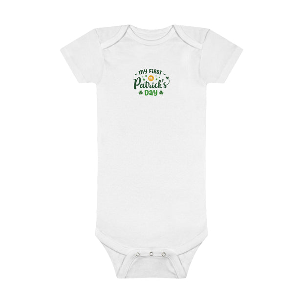 MY FIRST ST PATRICKS DAY Baby Short Sleeve Onesie®