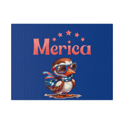 Red, White, And Blue - 4th of July - Merica Flyin Eagle Canvas, Stretched, 0.75"