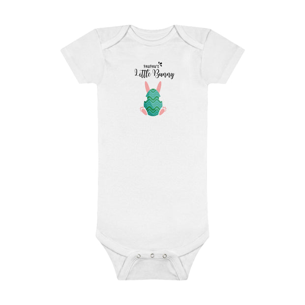 PauPaus Little Bunny Easter Baby Short Sleeve Onesie®