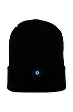 Evil Eye Cuffed Beanie