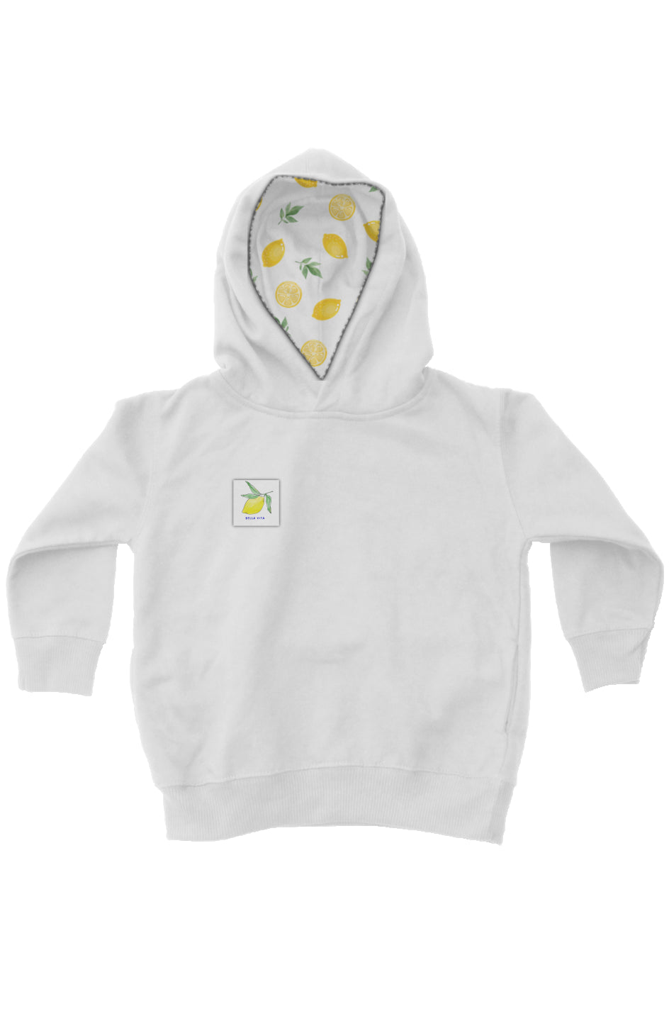 Bella Vita - Lemon kids fleece pullover hoodie