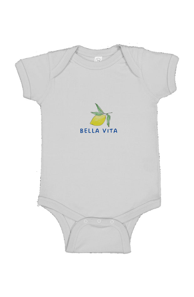 Embroidered - Bella Vita - Infant Fine Jersey Bodysuit