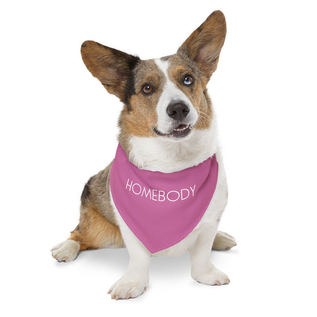 HOMEBODY - Pink Pet Bandana Collar