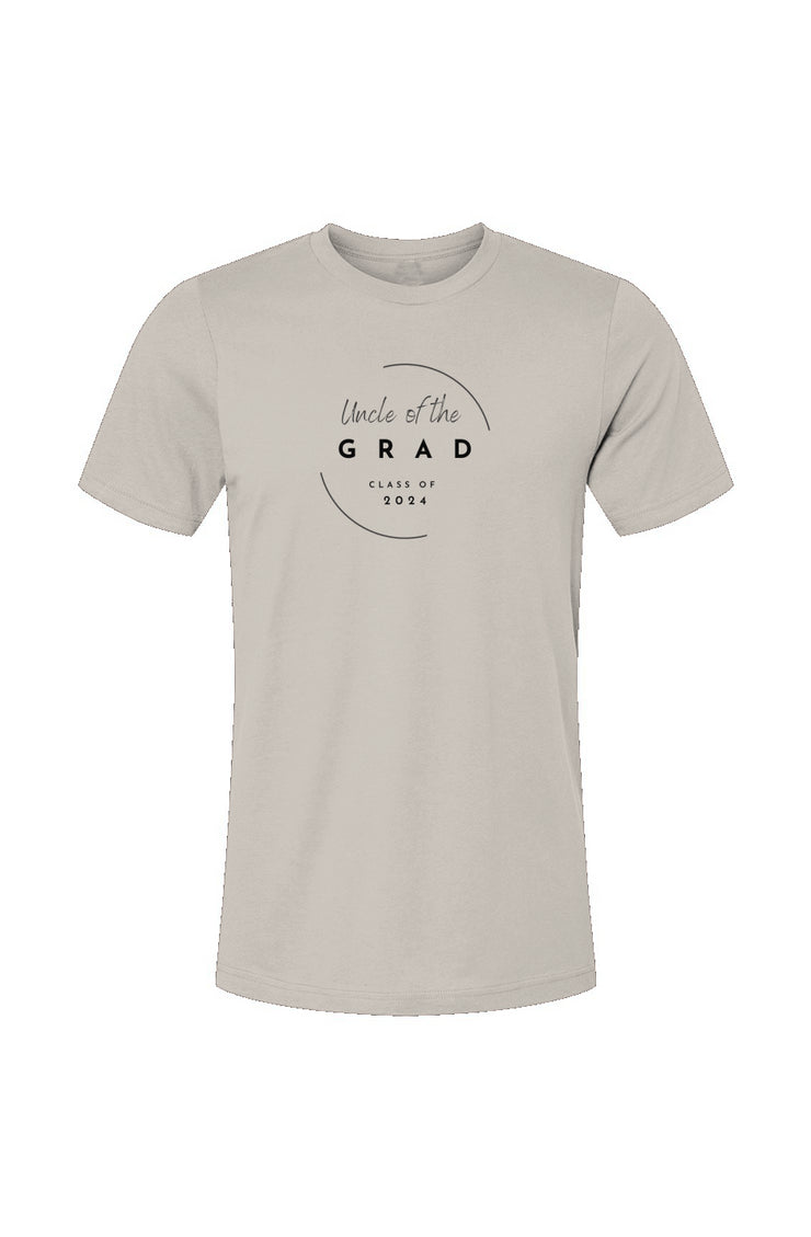 UNCLE OF THE GRAD - Class of 2024 - Congrats Grad - Unisex Jersey T-Shirt