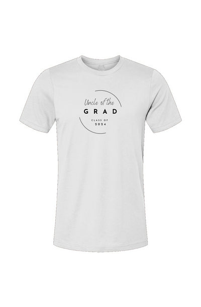 UNCLE OF THE GRAD - Class of 2024 - Congrats Grad -Unisex Jersey T-Shirt