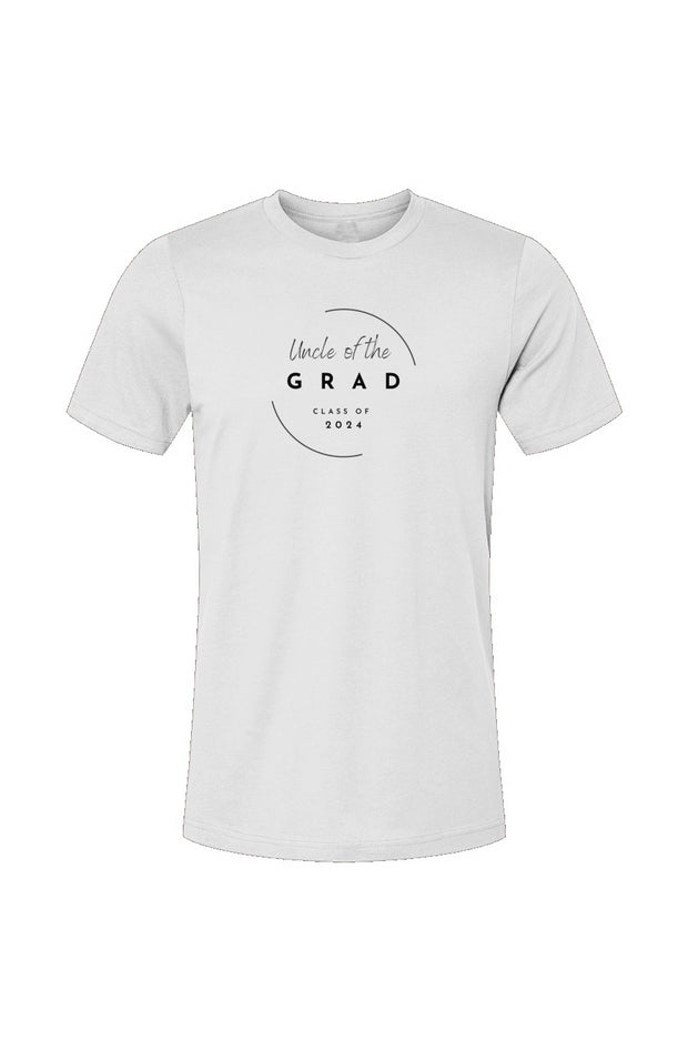 UNCLE OF THE GRAD - Class of 2024 - Congrats Grad -Unisex Jersey T-Shirt