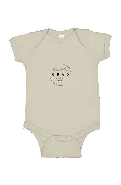 Sister of the Grad - Congrats Grad -Class of 2024 - Infant Fine Jersey Bodysuit