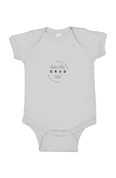 Sister of the Grad - Congrats Grad - Class of 2024 - Infant Fine Jersey Bodysuit