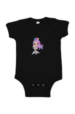 Mermaid Purple Princess -  Infant Fine Jersey Bodysuit