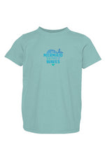 Be a Mermaid And Make Waves - Toddler Fine Jersey Tee