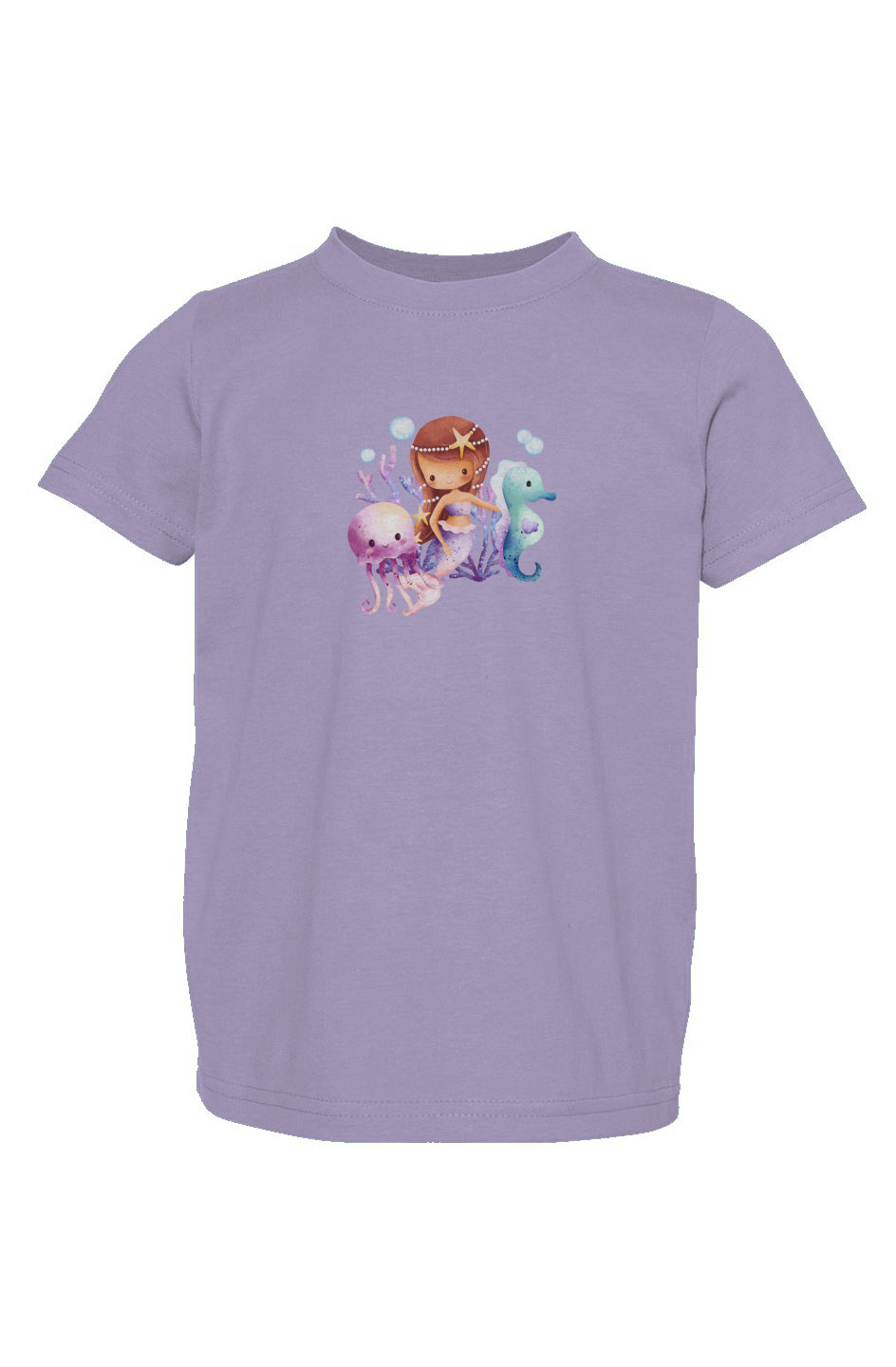 Mermaid and Her Friends - Toddler Fine Jersey Tee