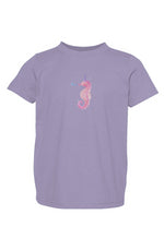 Mermaid Party Seahorse Toddler Fine Jersey Tee