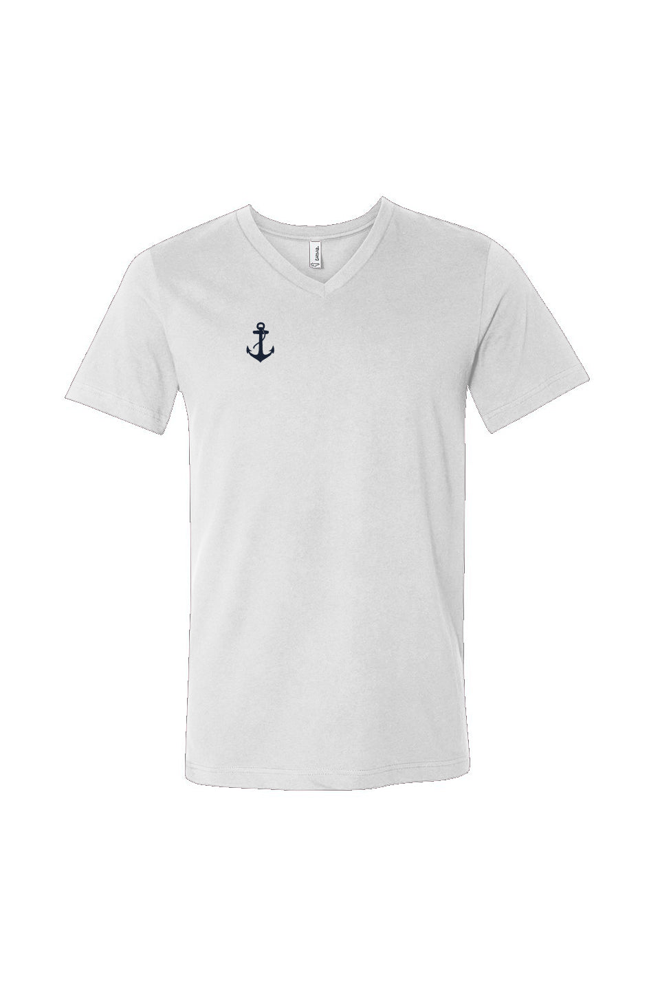 Anchors and Mermaids Jersey V-Neck Tee